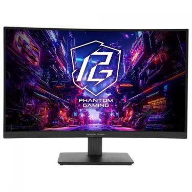 Imagem de Monitor Gamer ASRock Phantom Gaming 27 Pol Curvo QHD 1ms