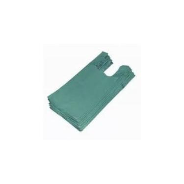 Imagem de Sacola Plástica Reciclada Reforçada Kit 10kg 35x45cm para Transporte Comercial Higipack