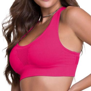 Imagem de Top Selene Nadador sem costura - 20962.001 - Pink, Fúcsia, P