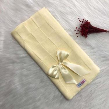 Imagem de Manta Para Bebê Tricô Tricot Quadriculada - Mimo da Cegonha, RN, Amare
