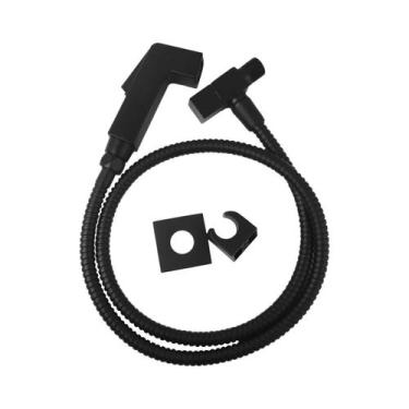 Imagem de Ducha Higiênica Com Registro Square Preto Higiban