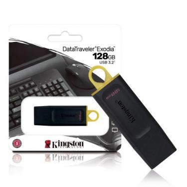Imagem de Pen Drive 128Gb Usb 3.2 DataTreveler Exodia DTX/128GB Kingston