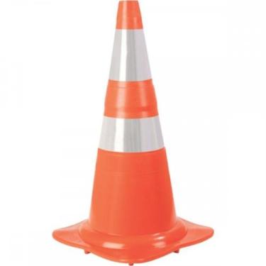 Imagem de Cone Flexivel Plastcor Nbr Laranja 75Cm