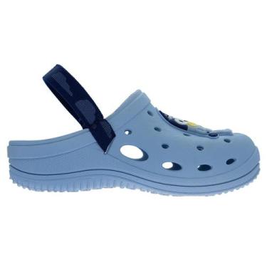 Imagem de Babuche Infantil Menino Grendene Bluey Moments 23422 Azul, Azul, 20/2