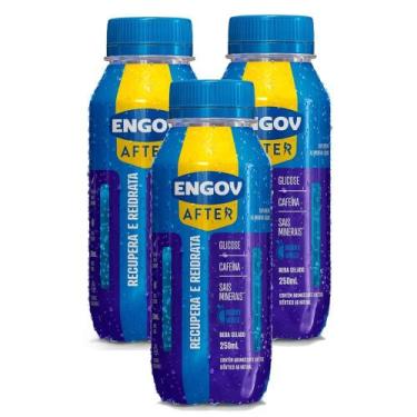 Imagem de Kit 3 Bebida Engov After Berry Vibes 250ml