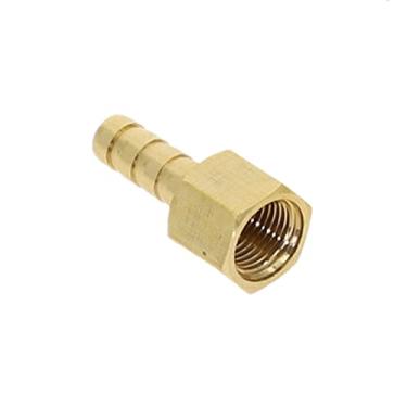 Imagem de 4mm-12mm Tubo de latão Adaptador Mangueira Barb Tail M10 -M20 Rosca fêmea métrica Junta Conector Cobre Acoplador Adaptador Junta De Gás, 10mm to M14x1.5
