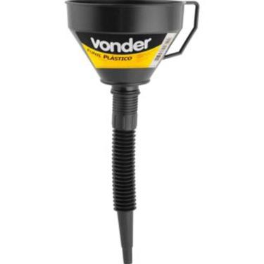 Imagem de Funil Plástico Com Bico Flexível Preto 5167100000 Vonder
