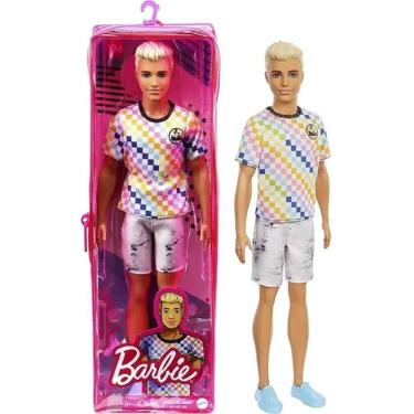 Imagem de Boneco Ken Loiro Fashionista - Figura Barbie - Mattel 174