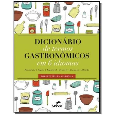 Imagem de Dicionario De Termos Gastronomicos Em 6 Idiomas -