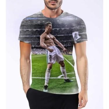 Imagem de Camisa Camiseta Cristiano Ronaldo Cr7 Jogador Futebol Hd 9 - Estilo Kr