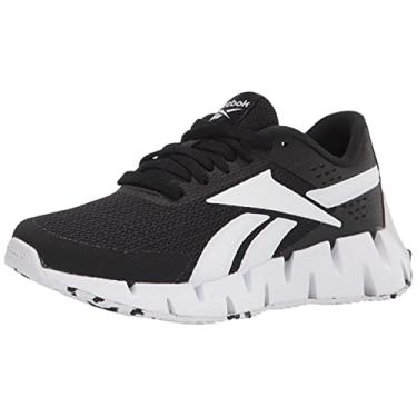 Imagem de Reebok Boy's Zig Dynamica 2.0 Sneaker, Black/White, 1 Little Kid