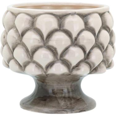 Imagem de CACHEPÔ 15x16x16cm CERÂMICA CREME