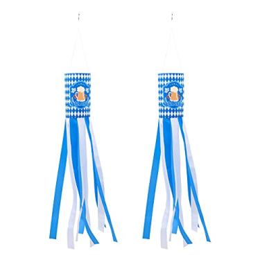 Imagem de Meias de com da Oktoberfest, decoração de quintal para festivais de cerveja, estilo bávaro, faixa de fundo para festa Oktoberfest