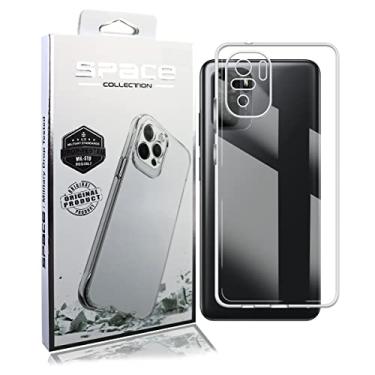 Imagem de Capa Capinha Space Case Clear Compatível Redmi Note 10 4G 6.43 - Luiza Cell25