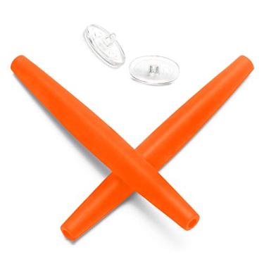 Imagem de Mryok Substituição de fone de ouvido para óculos de sol Oakley Crosshair 1.0 - Laranja