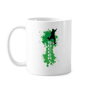 Imagem de Caneca de cerâmica para futebol americano com texto, caneca de cerâmica e porcelana