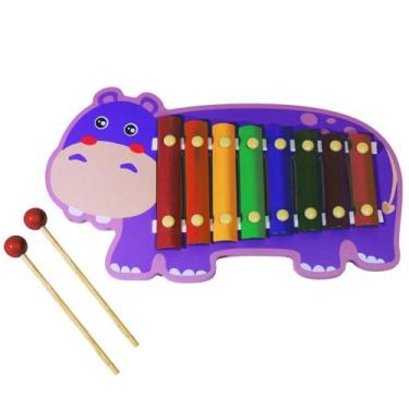 GRACIOSO MINI PIANO - Infantil - todo feito em madeira