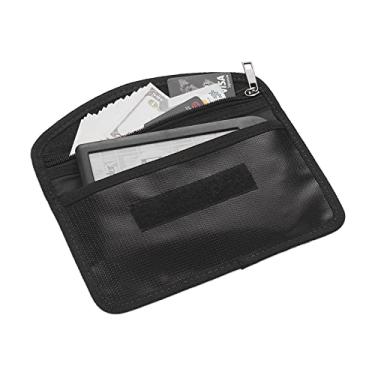 Imagem de LUGU À Prova de Fogo Documento Saco Resistente Ao Calor À Prova De Água Sacos De Dinheiro com Enchimento De F ação Fechamento pa Home Office zenamento Seguro Tamanho Pequeno