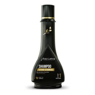 Imagem de Shampoo Tutano Ceramidas 250ml Raiz Latina Profissional Super Hidrataç