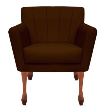 Imagem de Poltrona Cadeira Resistente Reforçada Confortável Para Salas Espera Cl