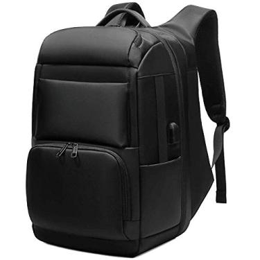 Imagem de WYFJIE Mochila Multifuncional para Laptop de 22 Polegadas, Preta