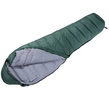 Imagem de C/H Saco de dormir Winter Mummy Duck Down Saco de dormir quente 1200 g Enchimento de plumas cobertor de acampamento adulto para caminhadas, viagens