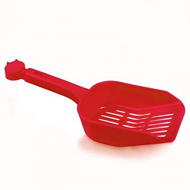 Imagem de Pá Sanitária para Gatos (Vermelho)