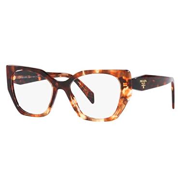 Imagem de Prada PR 18WV 07R1O1 Óculos de plástico da moda caramelo tartaruga 54 mm