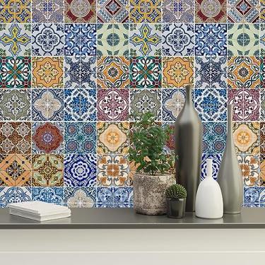 Imagem de Leliz papers Papel de Parede Adesivo Lavável Para Cozinha Banheiro Azulejo Diversos Modelos Rolo 1m Azulejo:AJ008