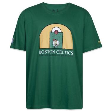 Imagem de Camiseta New Era Plus Size Vintage Boston Celtics