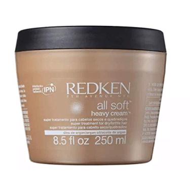 Imagem de Redken Máscara de Tratamento All Soft Heavy Cream | Tratamento Anti-frizz Para Cabelos Secos e Opacos | Hidratação e Nutrição Profunda | Com Óleo de Argan | Fios resistentes, macios