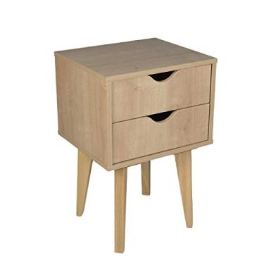 Imagem de MESA DE CABECEIRA FALKK SMILE 2GAV AMADEIRADA