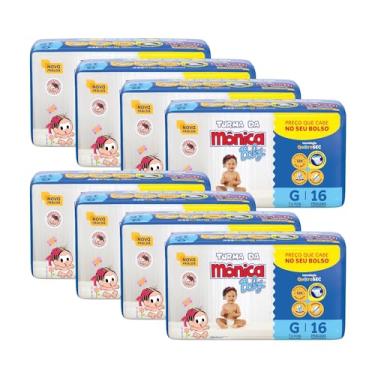Imagem de Fralda Turma da Monica Baby Jumbinho G 128 Unidades