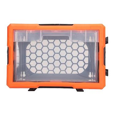 Imagem de Gaveta De Armazenamento De Componentes Eletrônicos Pvc Combinado Pequenas Peças Caixa Diy Ferramenta Bits Organizador Multi-gaveta Unidade De Gaveta De Oficina