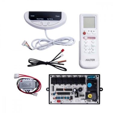 Imagem de Placa Universal Para Ar Condicionado Com Controle e Display Hulter de 7000 a 60000 BTUs - HT111A