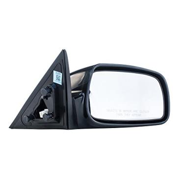 Imagem de Espelho lateral do passageiro direito para Toyota Camry (EUA construído) (2007 2008 2009 2010) sem pintura não aquecida porta não dobrável exterior retrovisor espelho de reposição - TO1321215
