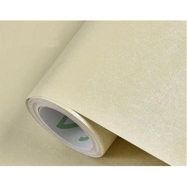Imagem de Aolowewin Papel de parede autoadesivo de seda papéis de parede de seda removíveis adequados para móveis de cozinha, papel de parede de quarto (champanhe, W/61 cm, G/304.8 cm)