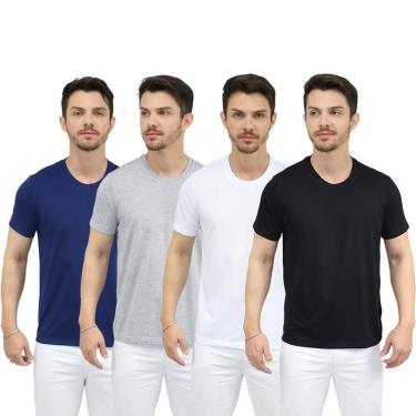 Imagem de Camiseta Masculina 65% Poliéster e 35% Viscose-Masculino