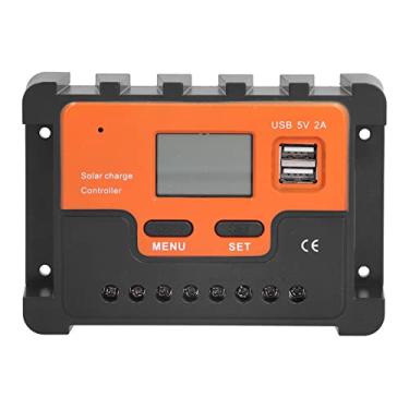 Imagem de Controlador Solar Abs, Controlador de Geração de Energia Fotovoltaica, Display Lcd, Regulador de Descarga de Carga Pwm, 12v, 24v (10A)