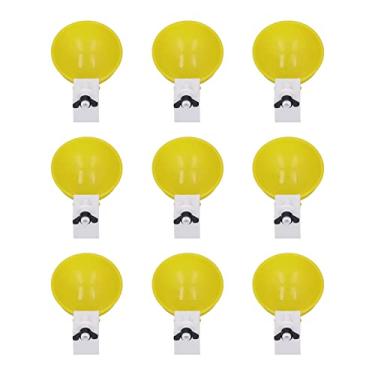 Imagem de Copo de água de Frango Premium PP Tigela Automática para Patos, Codornas, Gansos, Bebedor Amarelo de Aves para e para Galinhas