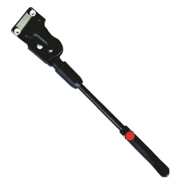 Imagem de Colaxi Suporte lateral para bicicleta de perna única, apoio para os pés, descanso para ciclismo, suporte lateral para adultos, bicicleta de montanha