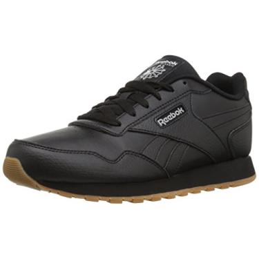 Imagem de Reebok Tênis feminino clássico Harman Run, Preto/aço/chiclete, 36
