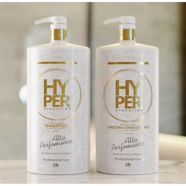 Imagem de Kit Shampoo e Máscara Condicionante Hyper Hydration - Lavatório 2,5L