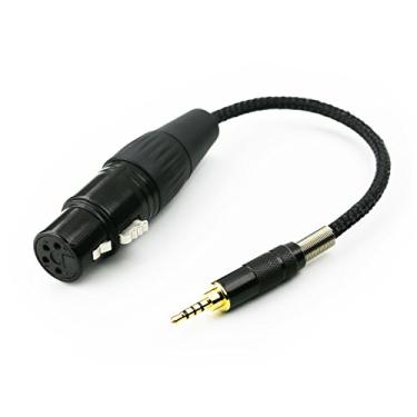 Imagem de NewFantasia Adaptador de áudio de fone de ouvido de 2,5 mm Trrs balanceado macho para XLR de 4 pinos fêmea balanceado para Astell&Kern AK240 AK320 AK380 para onkyo DP-X1 FIIO X5III XDP-300R