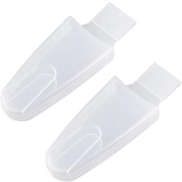 Imagem de Yardwe Pruner 2 peças de plástico transparente suporte de alicate tesouras de poda com clipe de cinto, facas, bolsa, organizador de alicates de jardim, tesouras, capa protetora