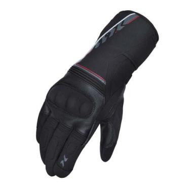 Imagem de Luva X11 Dry Supertech Moto Impermeável Com Limpador Viseira, GG