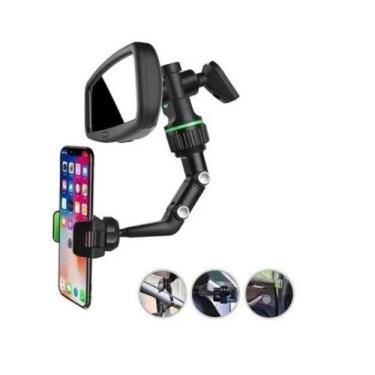 Imagem de Suporte Veicular Para Celular Anti Queda Com Boa Visão Para Gps - Fam