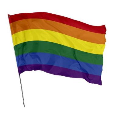 Imagem de Bandeira Lgbt Lgbt+ 1,45M X 1M - Prime Comunicação Visual