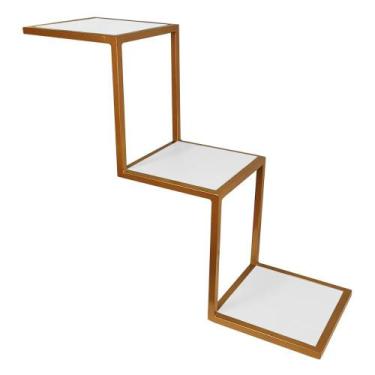 Imagem de Prateleira Decorativa Para Quarto Sala Escritório Steg - Loja da Isa, 