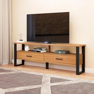 Imagem de Rack Bancada 1,80m Para Tv Industrial Dalla Costa 100% Mdf - Pradel SE